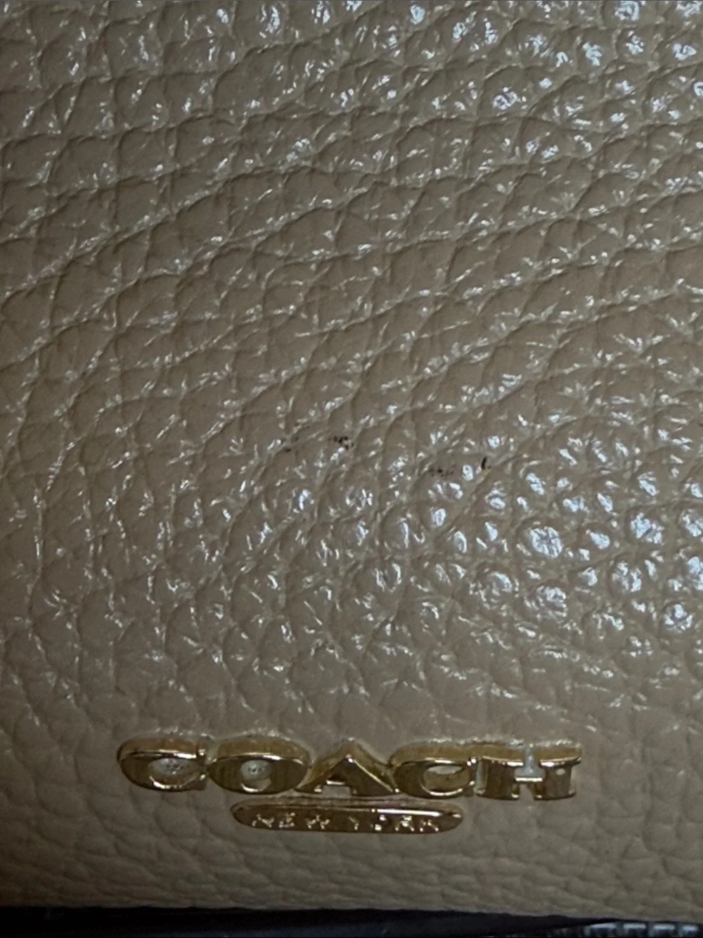 N/A coach pebbled